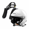 Sparco RJ-5I Fibreglass White Helmet & HANS Package